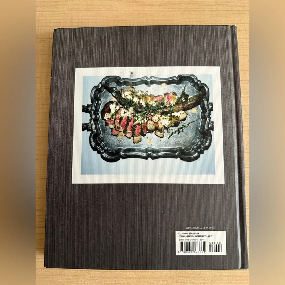 BUTCHER + BEAST Hardcover 2019 Restaurant Cookbook
